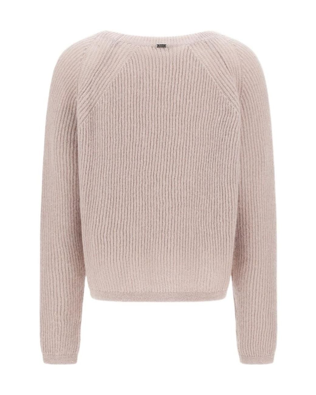 Herno Pink Long-Sleeved Sweater