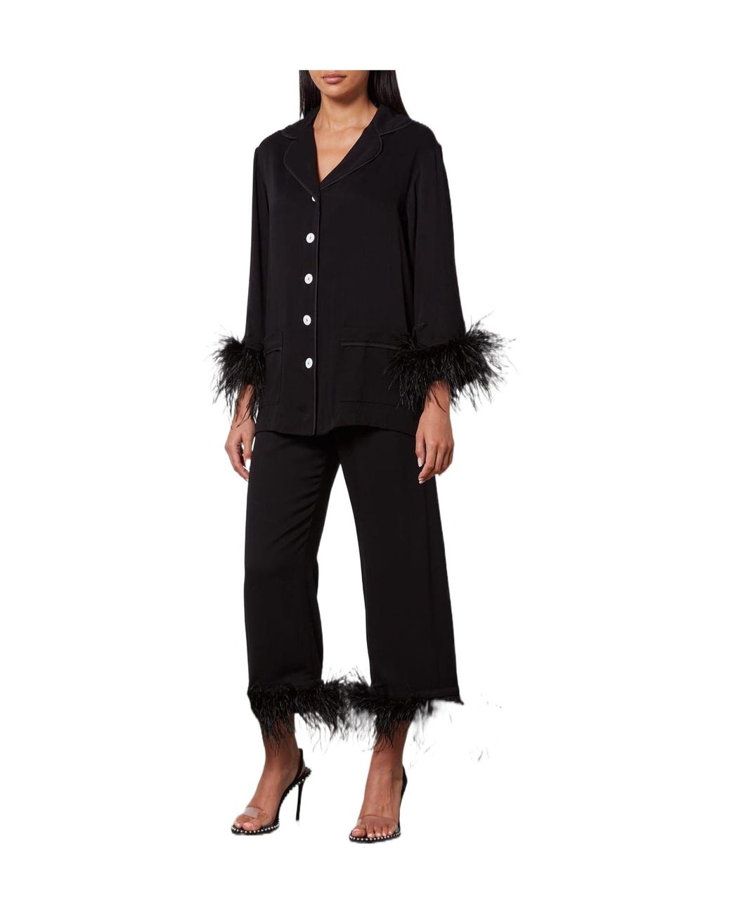 Sleeper Blue Retro Casual Suit