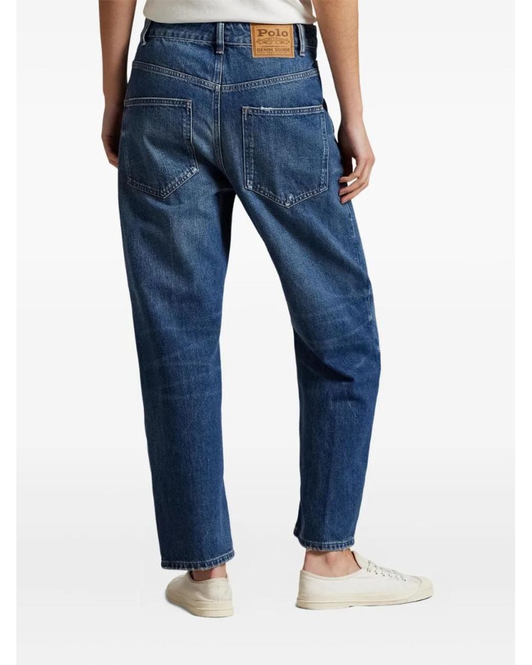 Polo Ralph Lauren Blue Faded Jeans