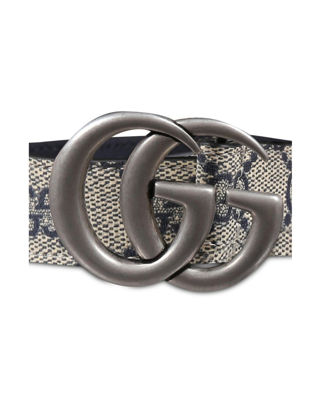 Gucci Gray Gg Belt