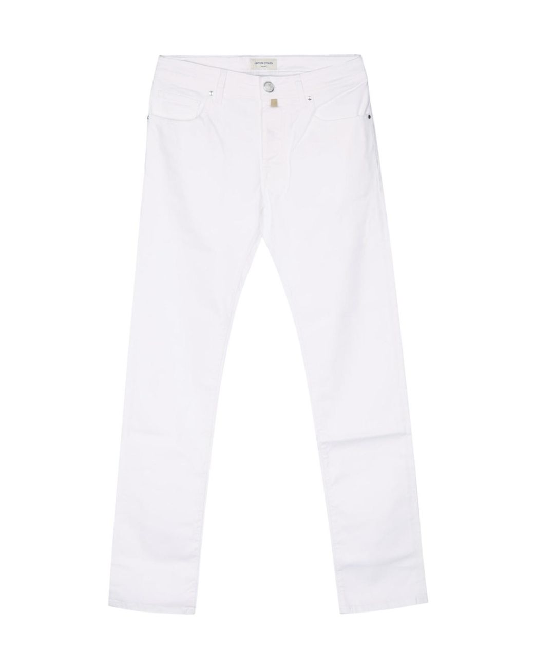 Jacob Cohen White Slim-Fit Jeans for men