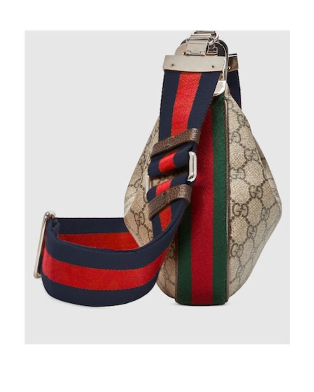 Gucci Metallic Small Attache Shoulder Bag