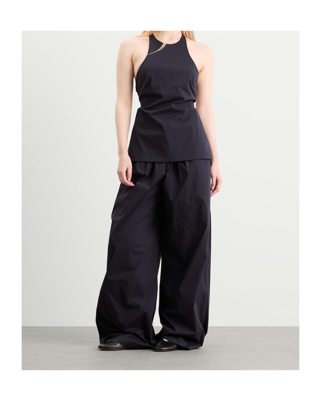 St. Agni Blue Sleeveless Top