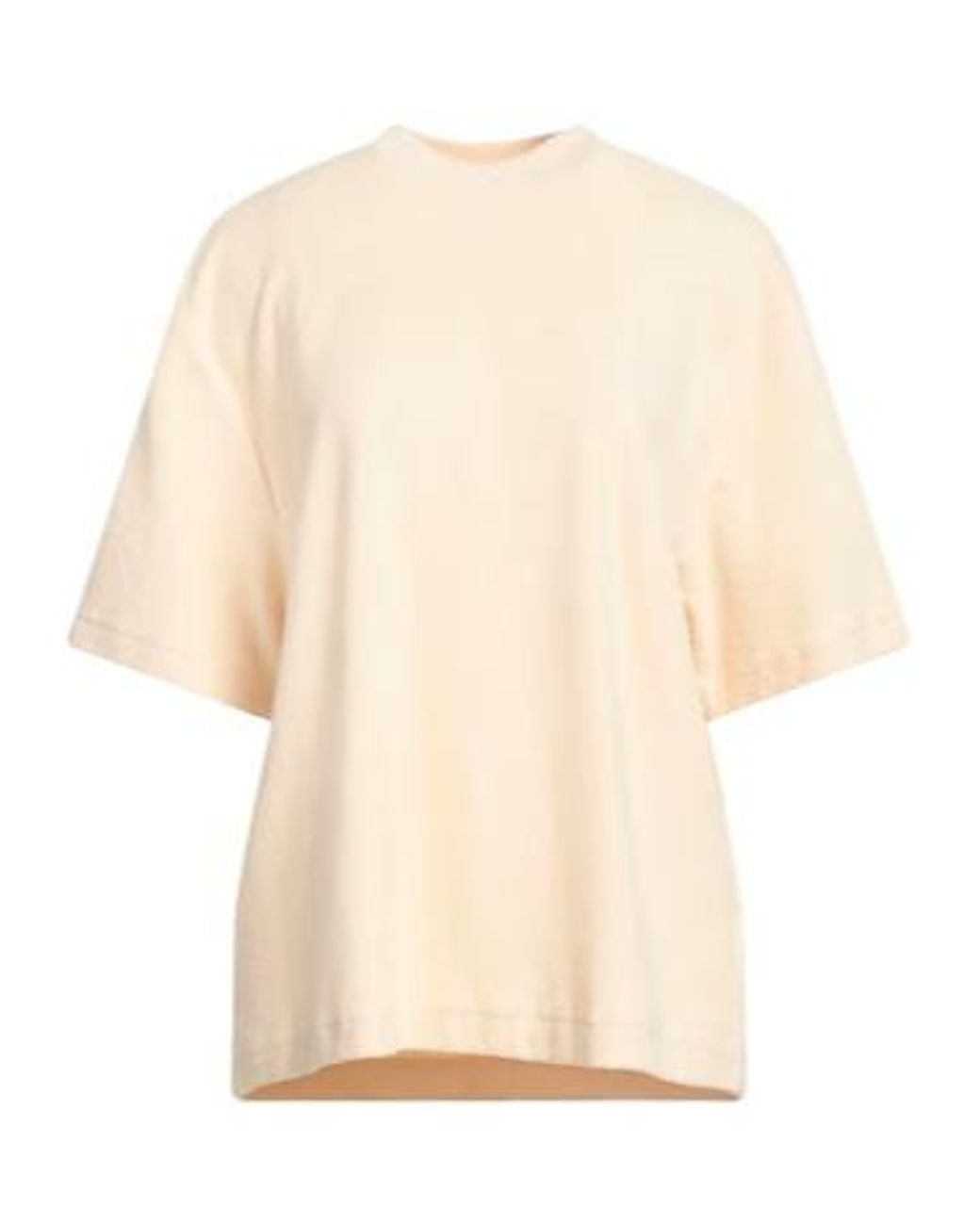 Burberry Natural Basic T-Shirts