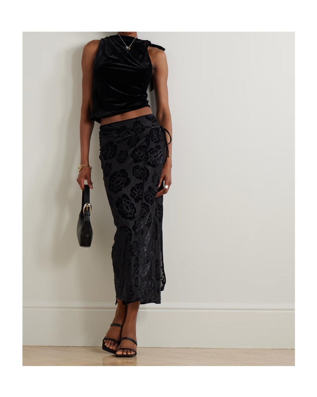 Sir Black Ettore Asymmetrical Top