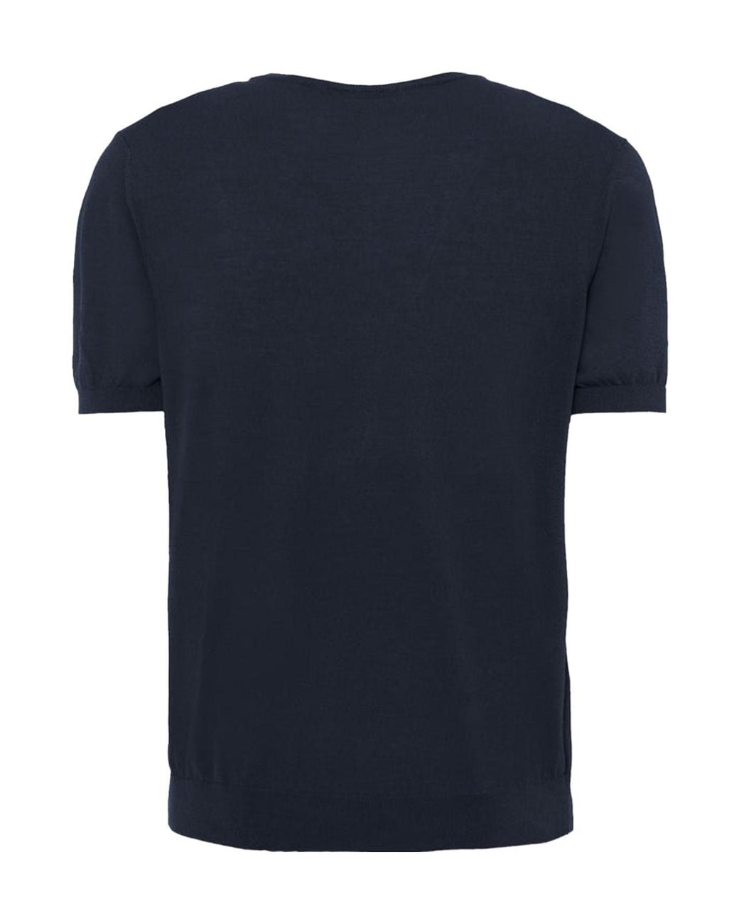 Malo Blue Crew Neck Short-Sleeve T-Shirt for men