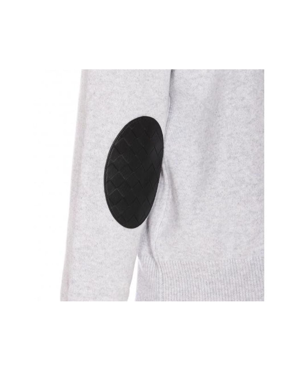 Bottega Veneta White Crewneck Knitted Jumper for men