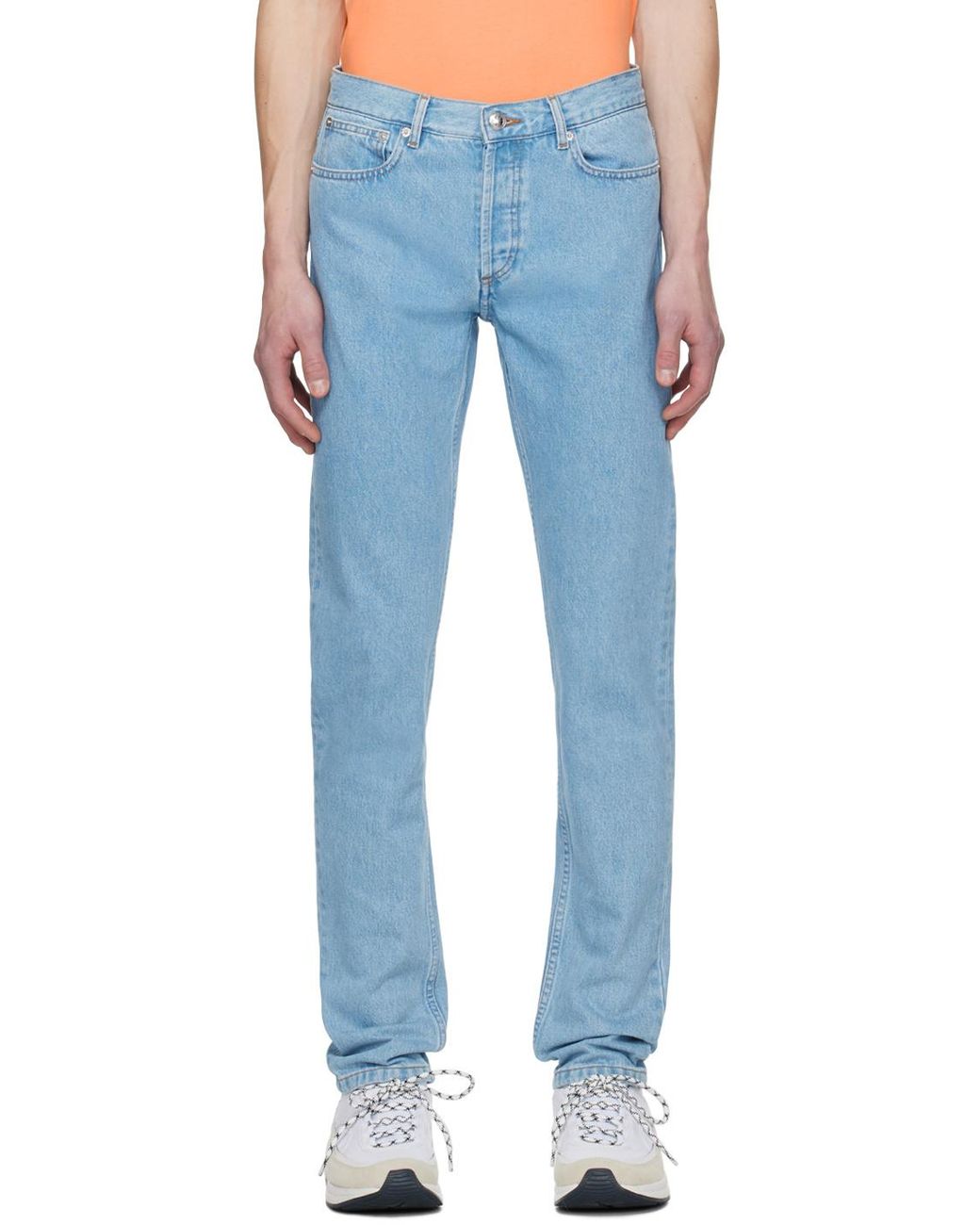 A.P.C. . Blue Petit New Standard Jeans for men