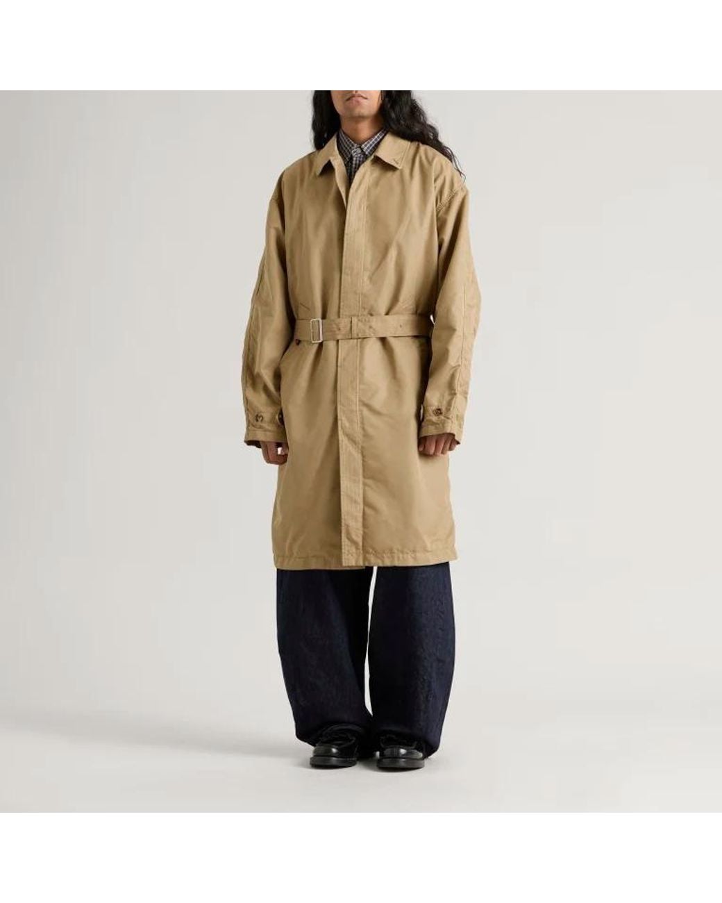 Comme des Garçons Natural Classic-Style Trench Coat for men
