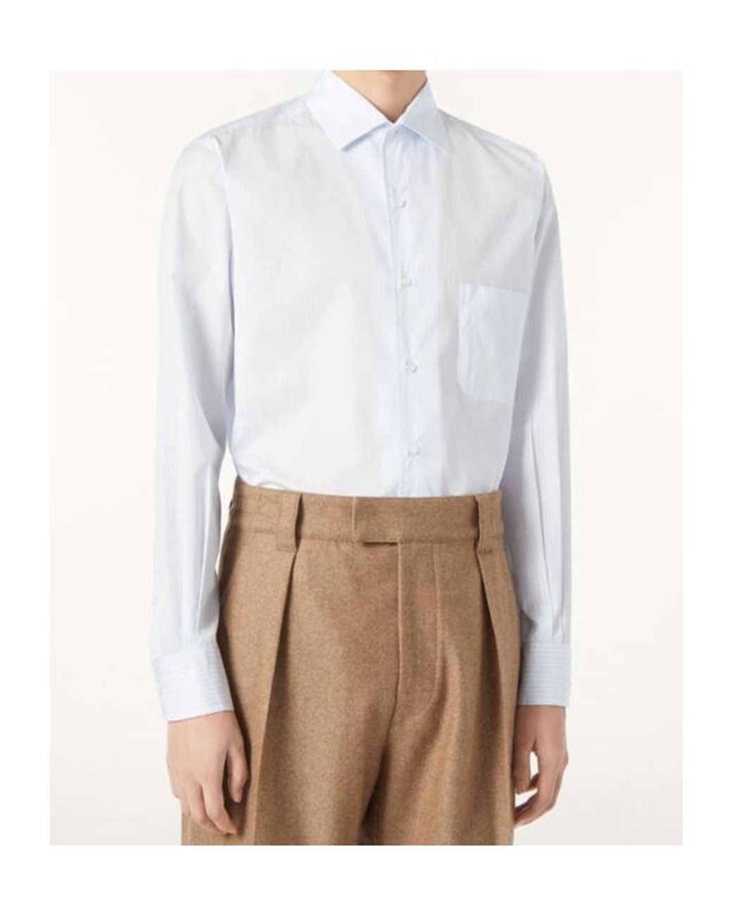 Loro Piana White André Shirt for men