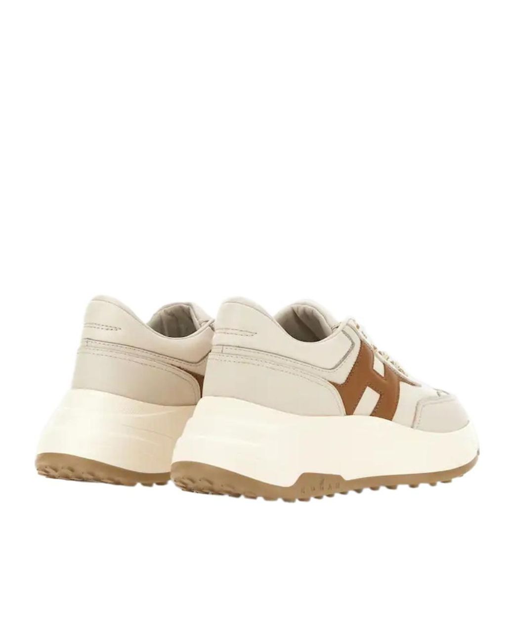 Hogan Natural Hi-Fi Lace-Up Sneakers