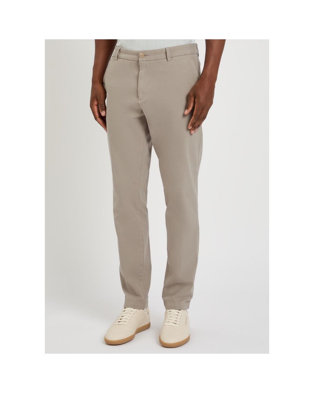 Boss Natural Casual Slim-Fit Trousers for men
