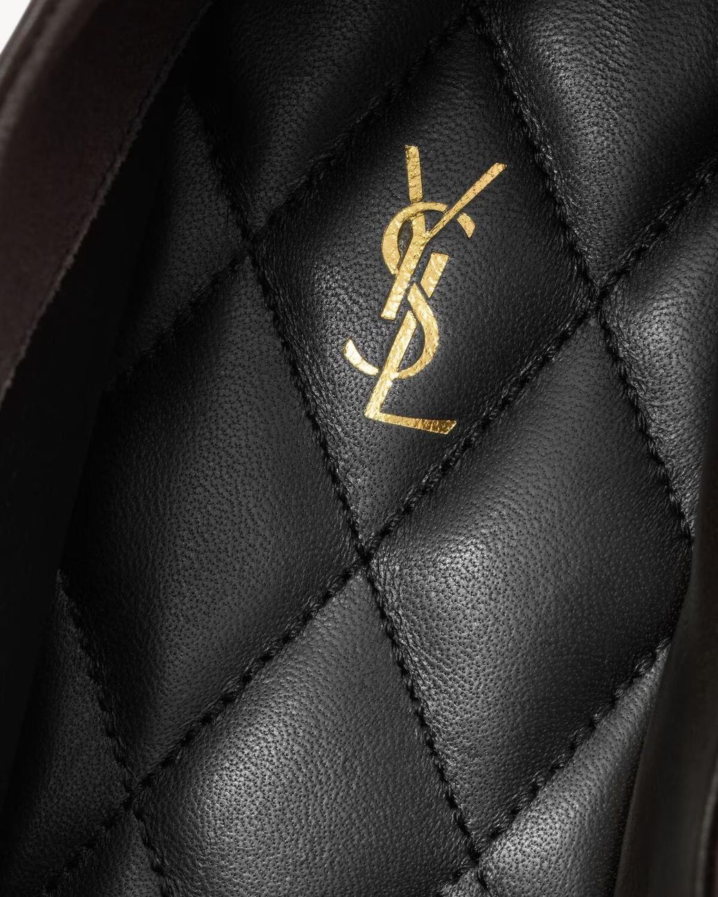 Saint Laurent Black Logo-Plaque Loafers for men