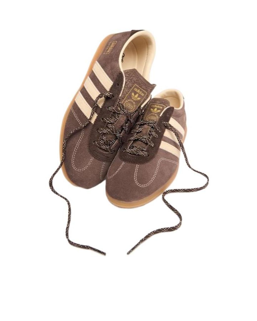 Adidas Originals Brown Suede Sneakers