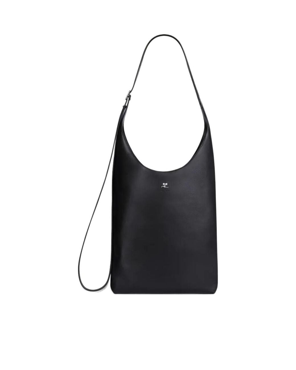Courreges Black Courrèges Melt Large Shoulder Bag