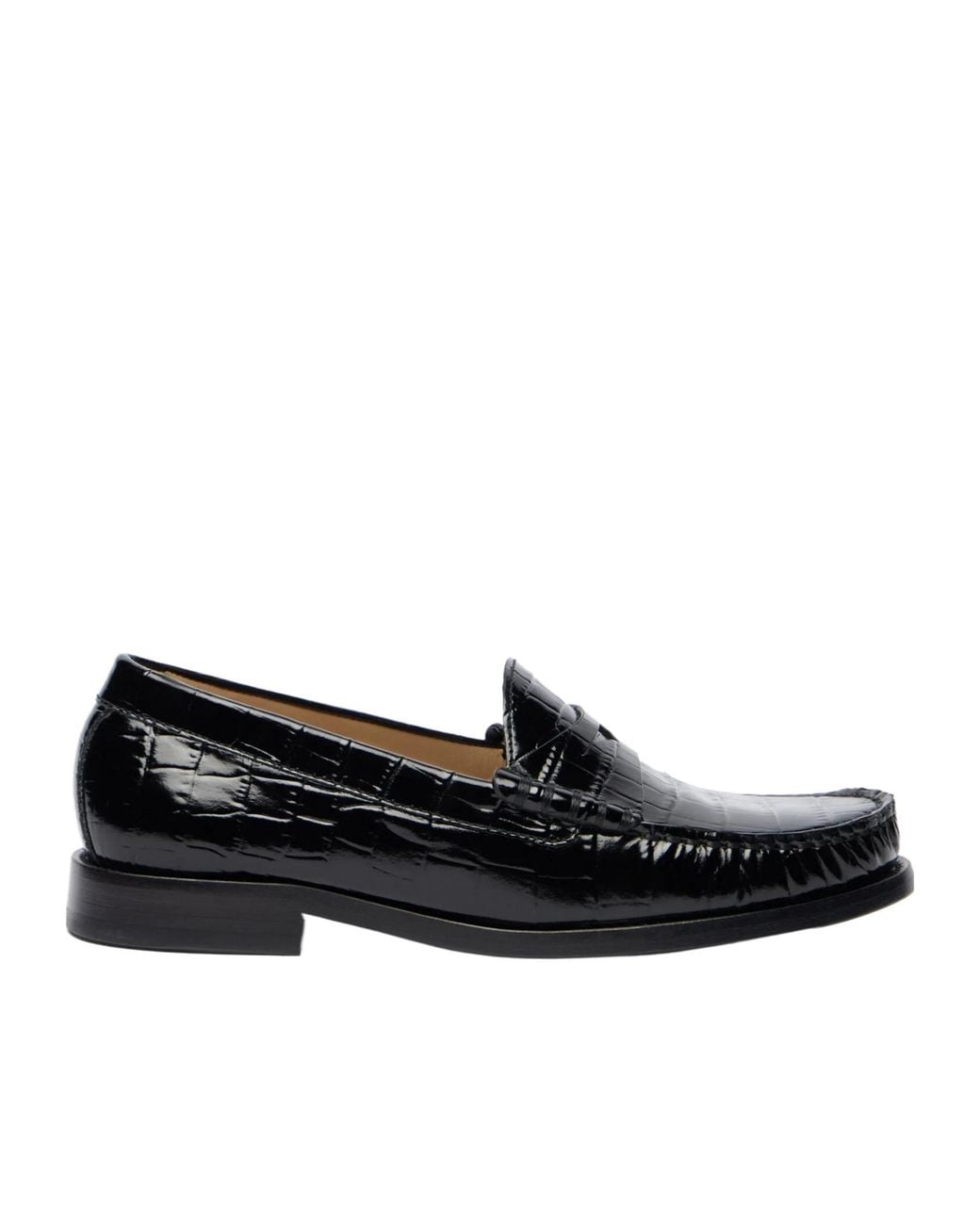 Stuart Weitzman Brown Lottie Loafer