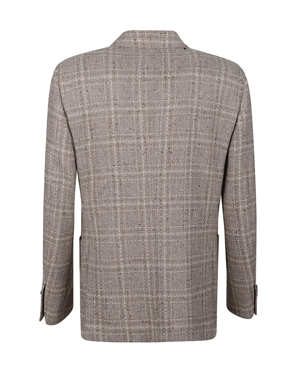 Lardini Gray Single-Breasted Tailored Jacket for men