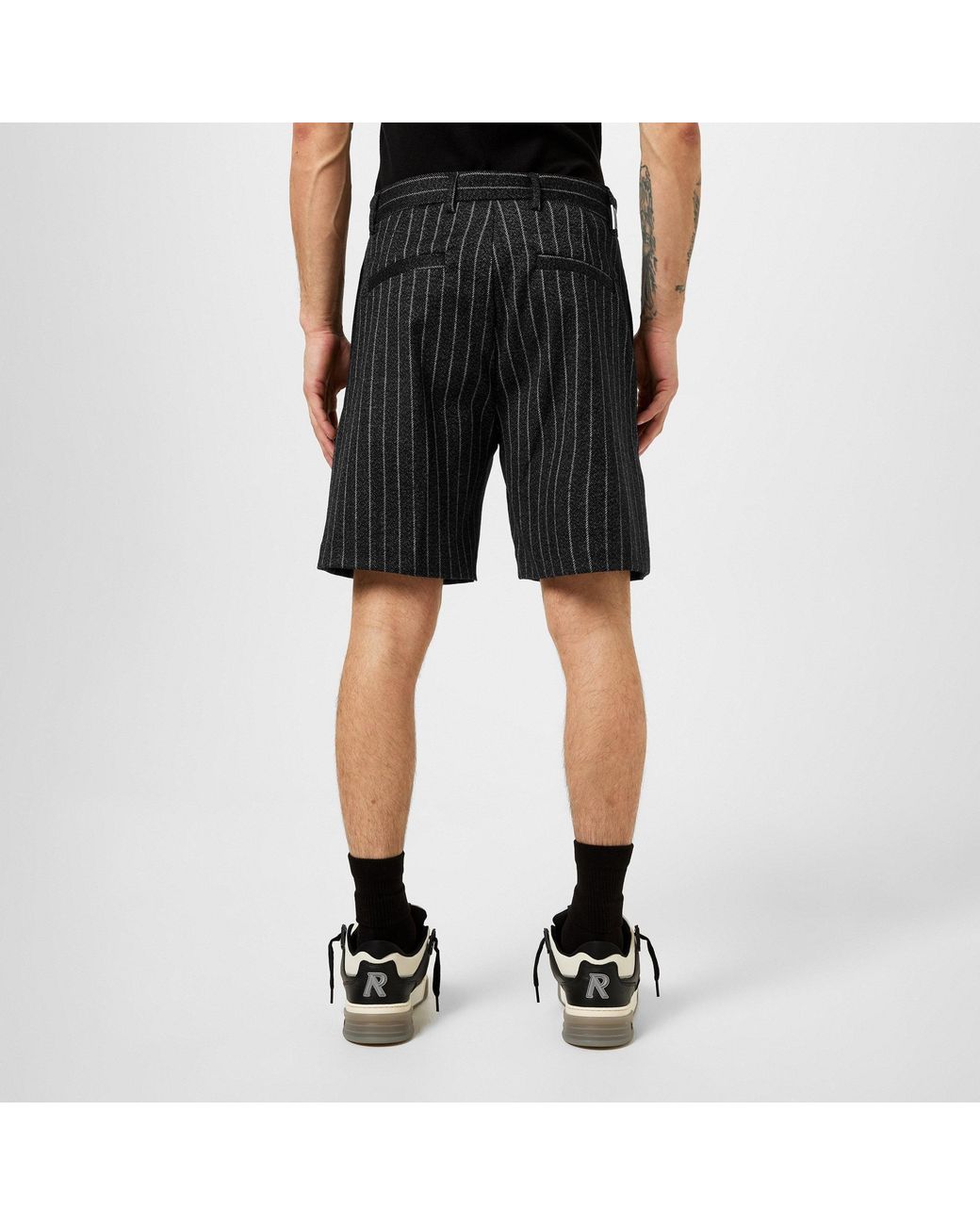 Represent Black Breathable Shorts for men