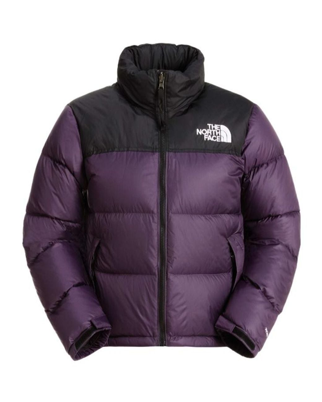 The North Face Purple Zip Padded Jacket