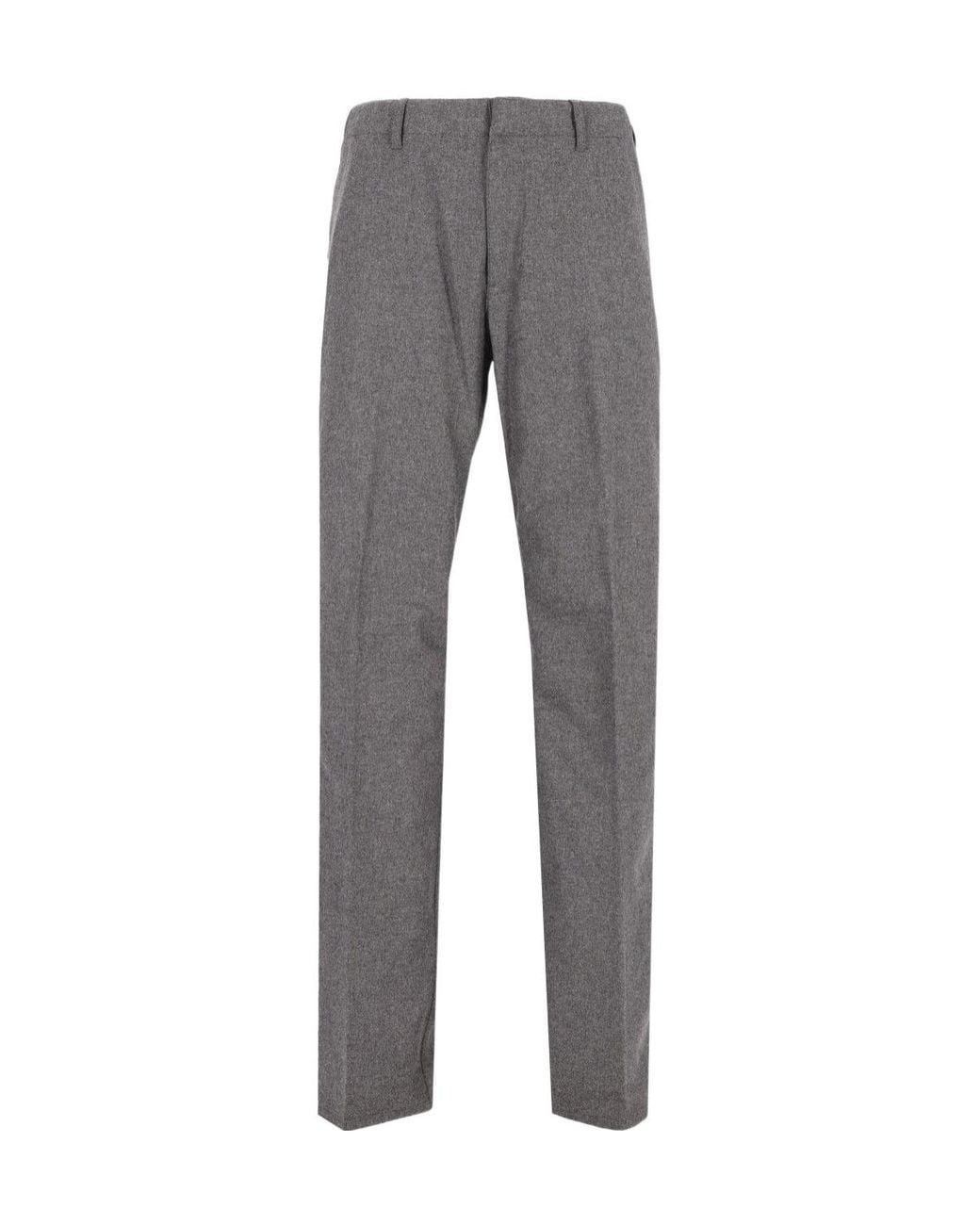 Etro Gray Roma Sport Tailored Pants for men