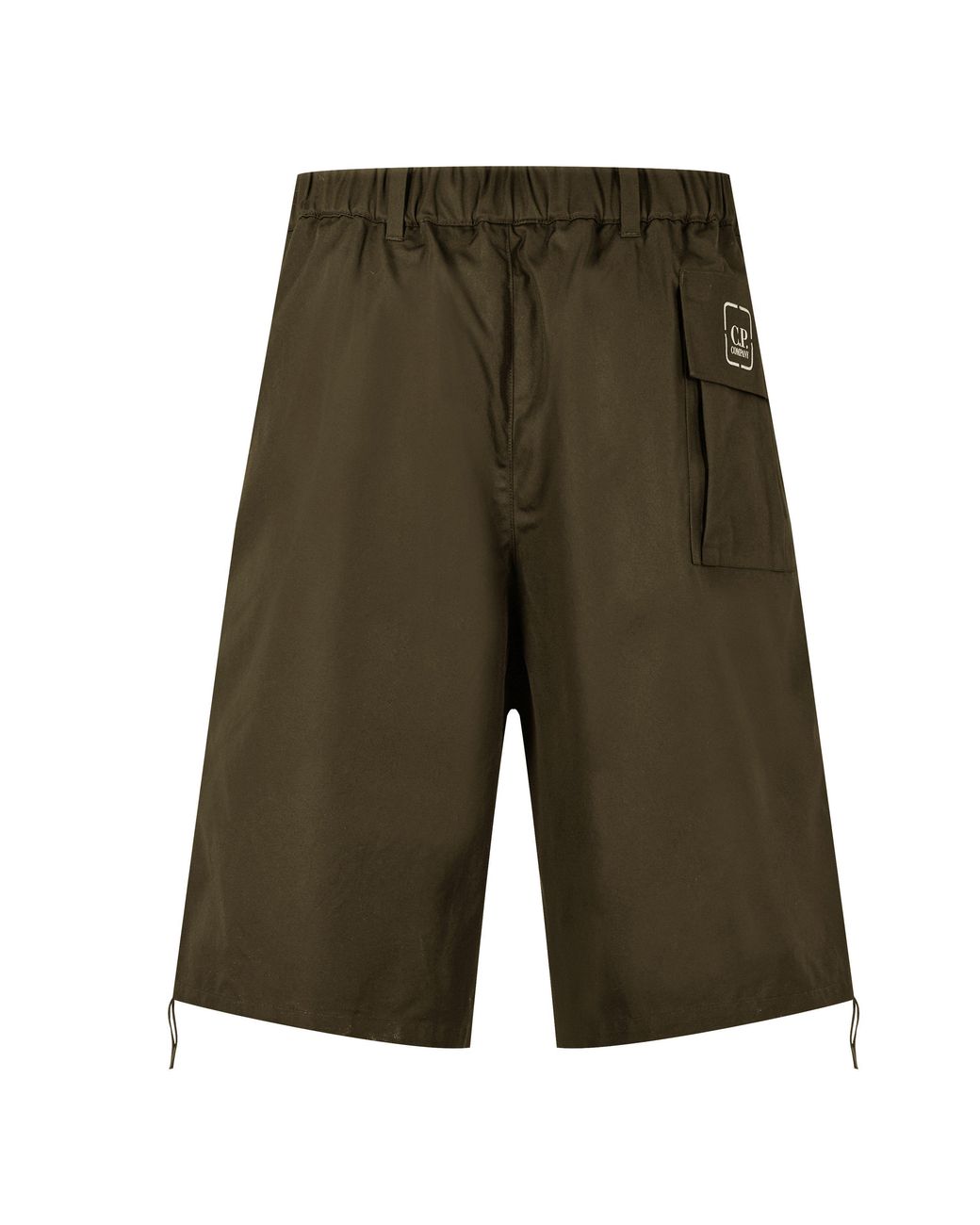 C P Company Green Cargo Shorts for men