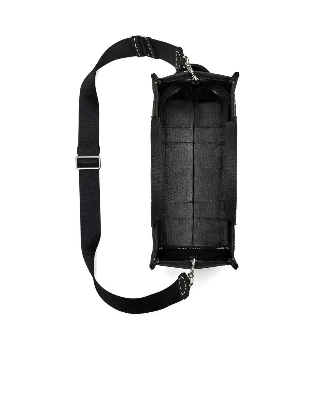 Marc Jacobs Black The Trompe L'Oeil Cargo Medium Tote Bag