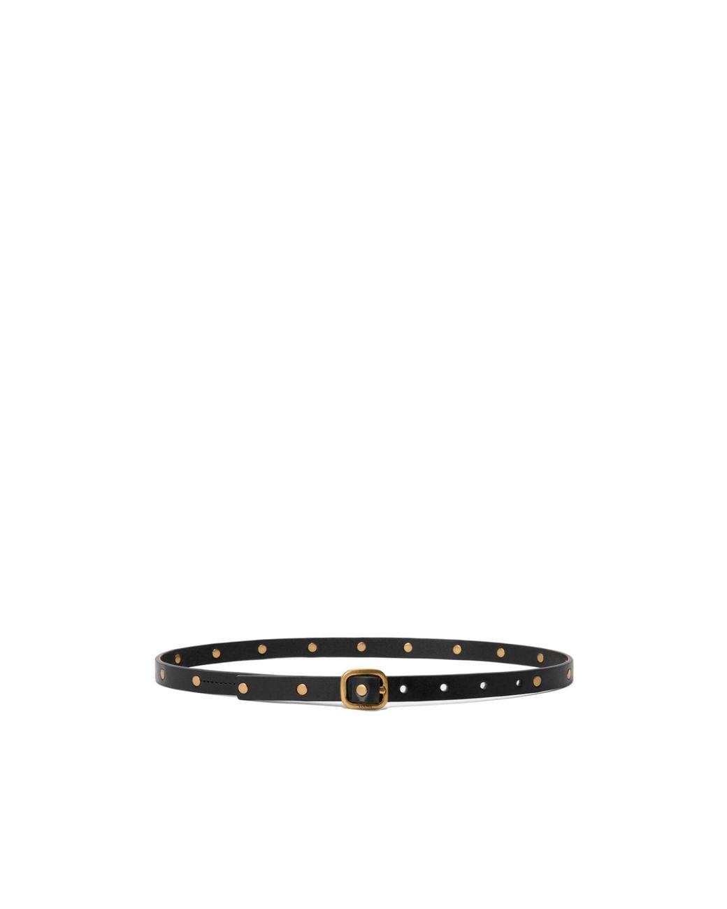 Loewe White Logo Belt