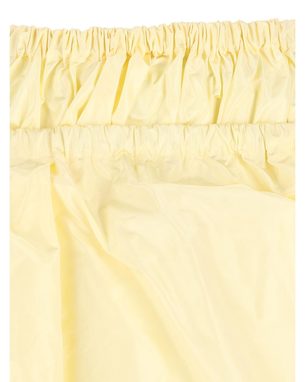 Prada Natural Technical Taffeta Skirt