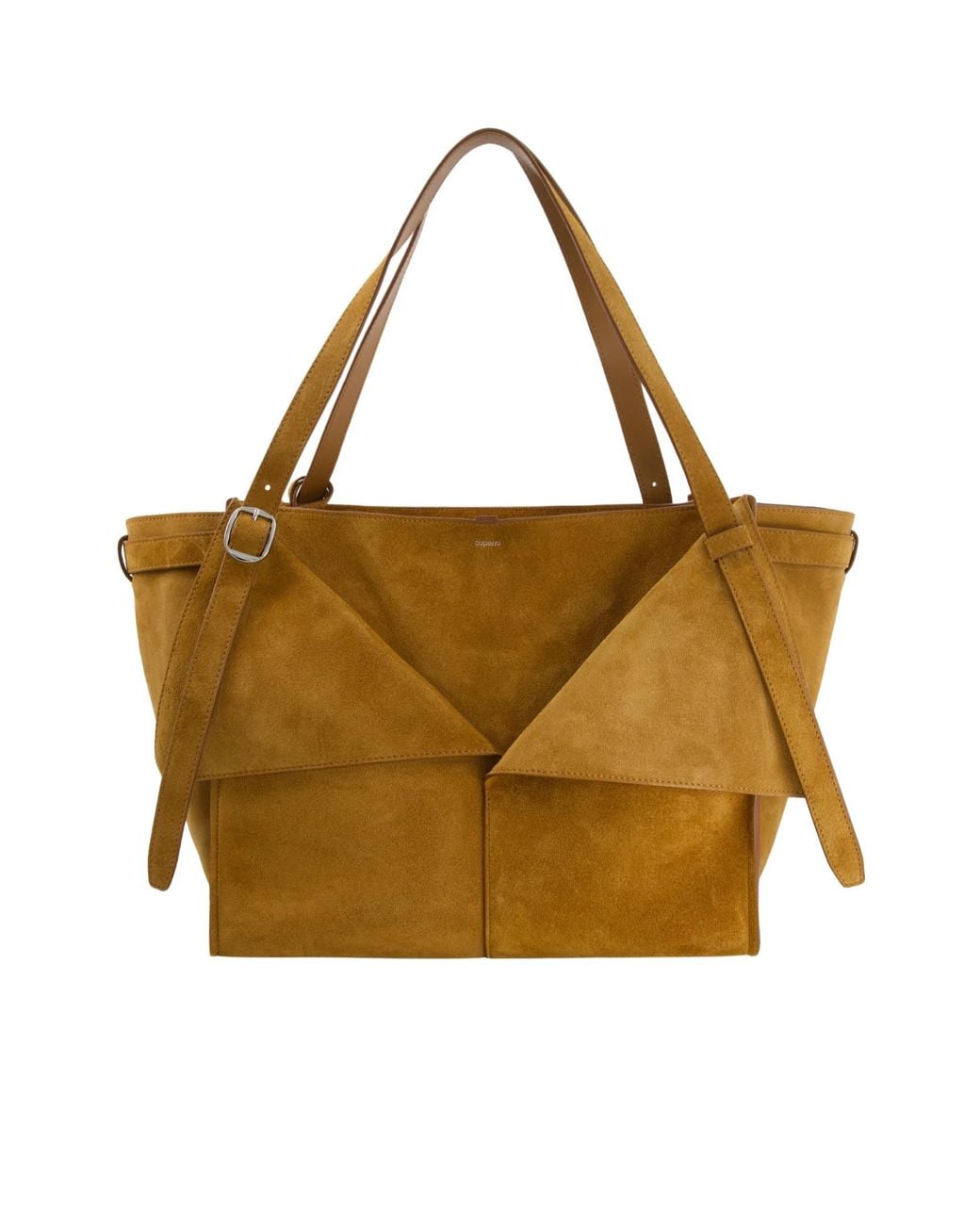 Coperni Brown Belt Cabas Shoulder Bag