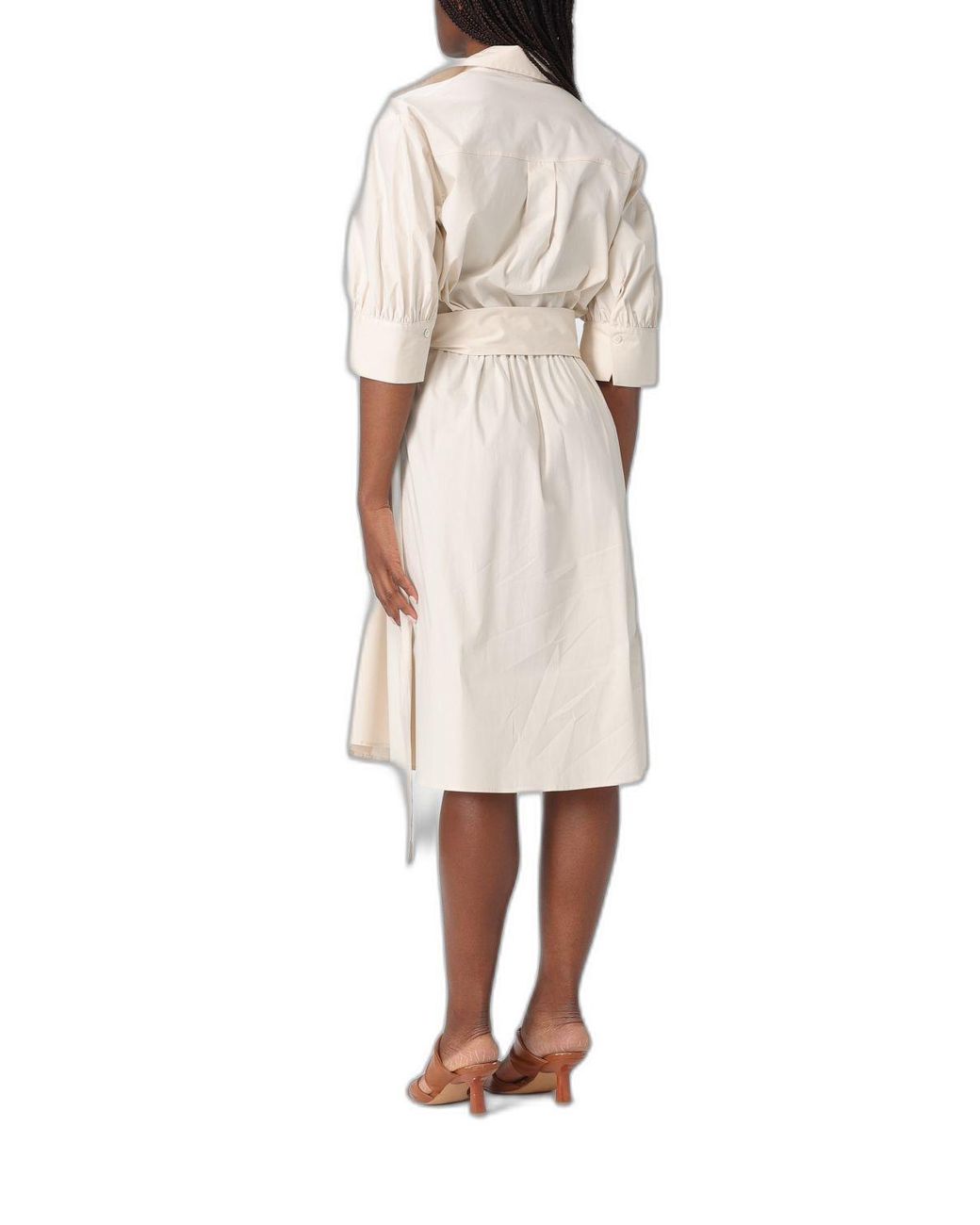 Pinko Natural Wrap Dresses