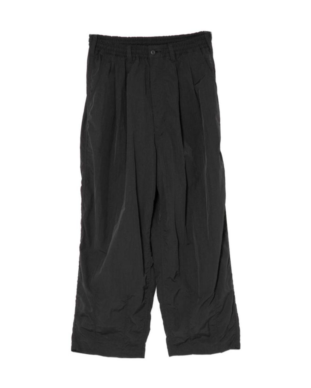 Comme des Garçons Black Wide-Leg Casual Pants for men