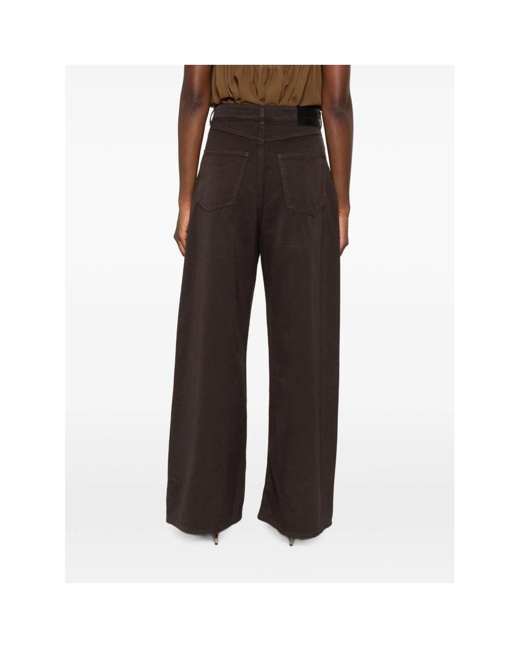 Sportmax Gray Belt Loop Jeans