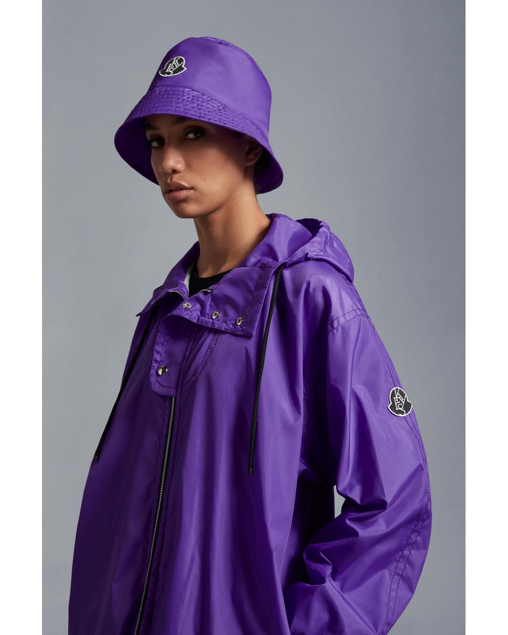 Moncler Purple X Alicia Keys Bucket Hat for men