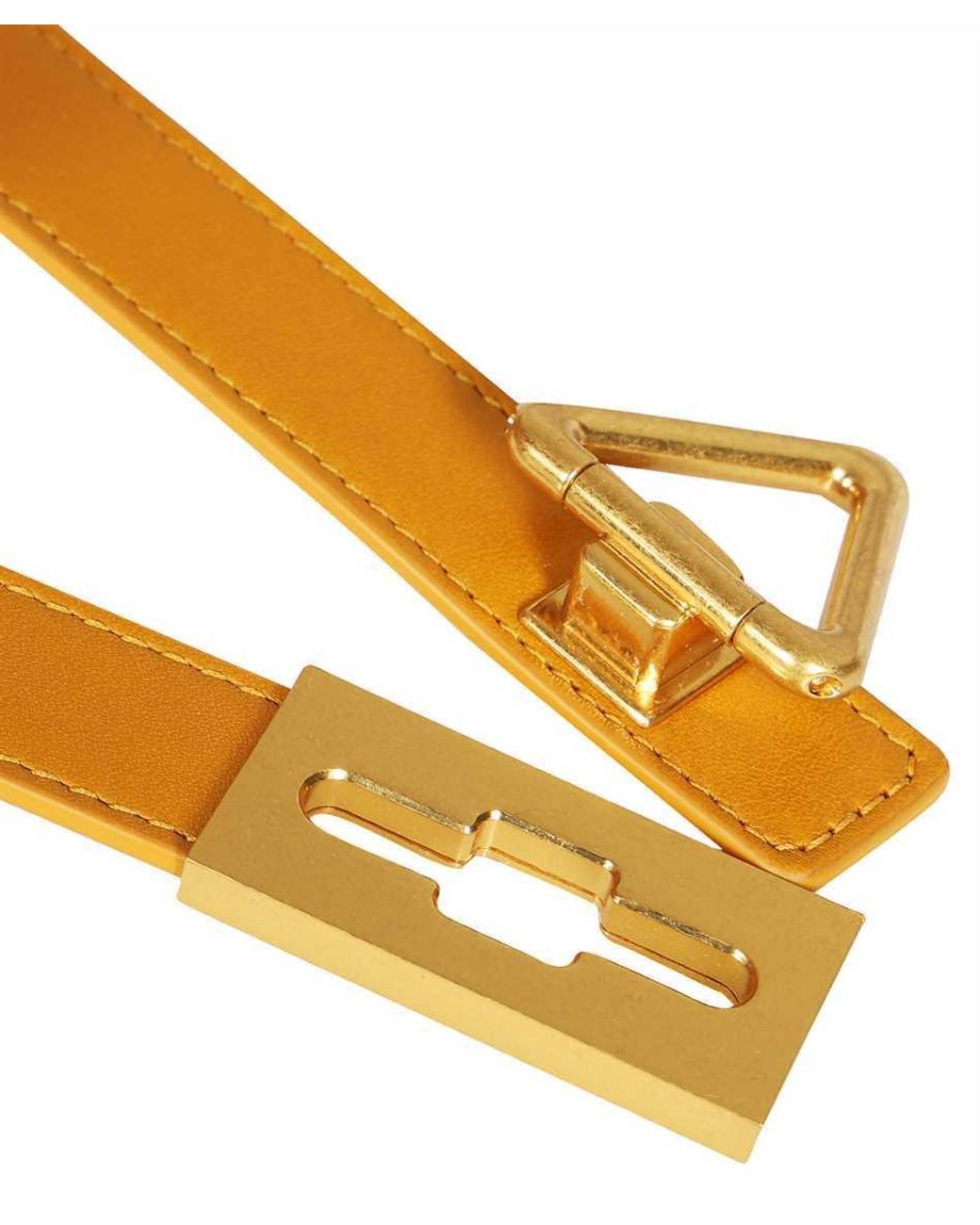 Bottega Veneta Multicolor Triangle Buckle Belt