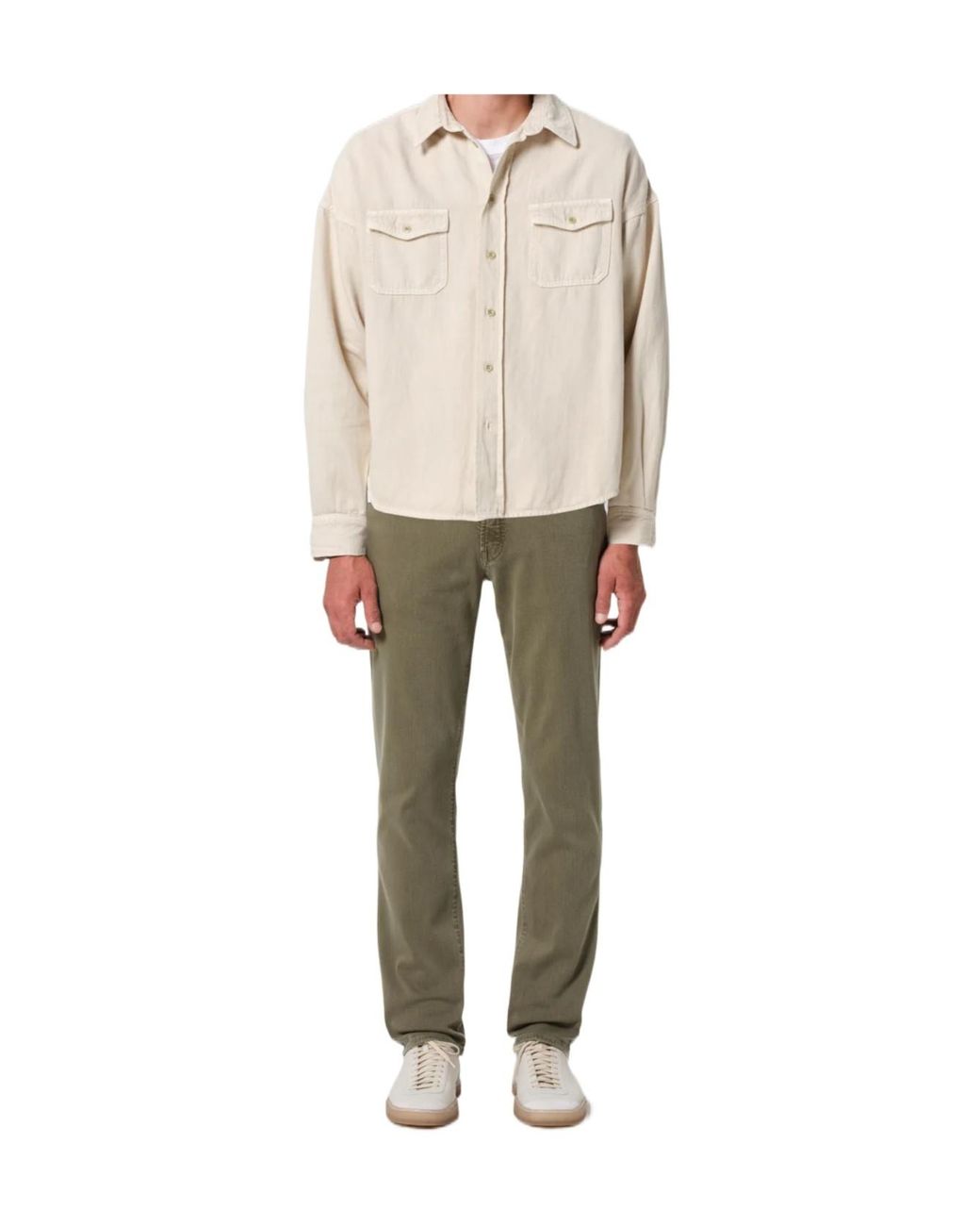 Citizens of Humanity Gray Gage Slim Straight Soft Weft for men