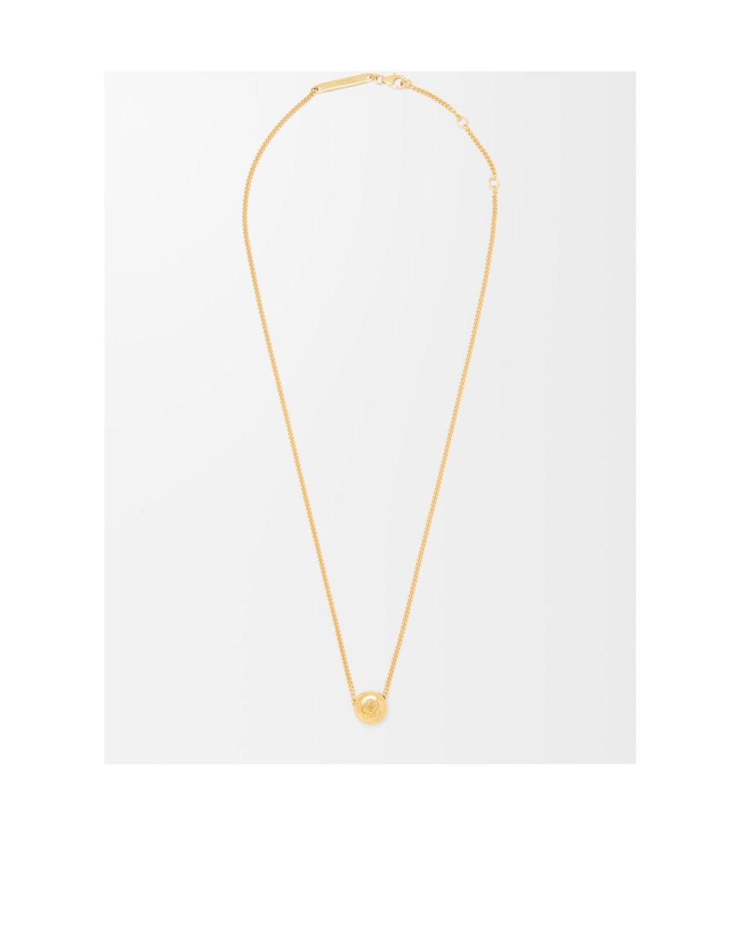 Loewe White Pebble Necklace