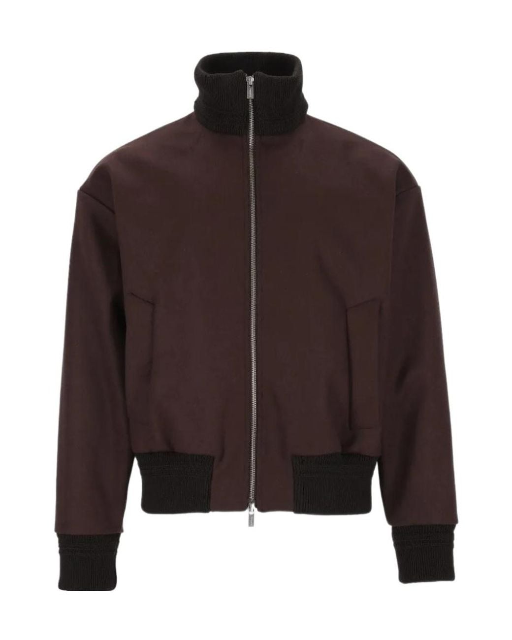 Barena Brown Logo Casual Jacket for men