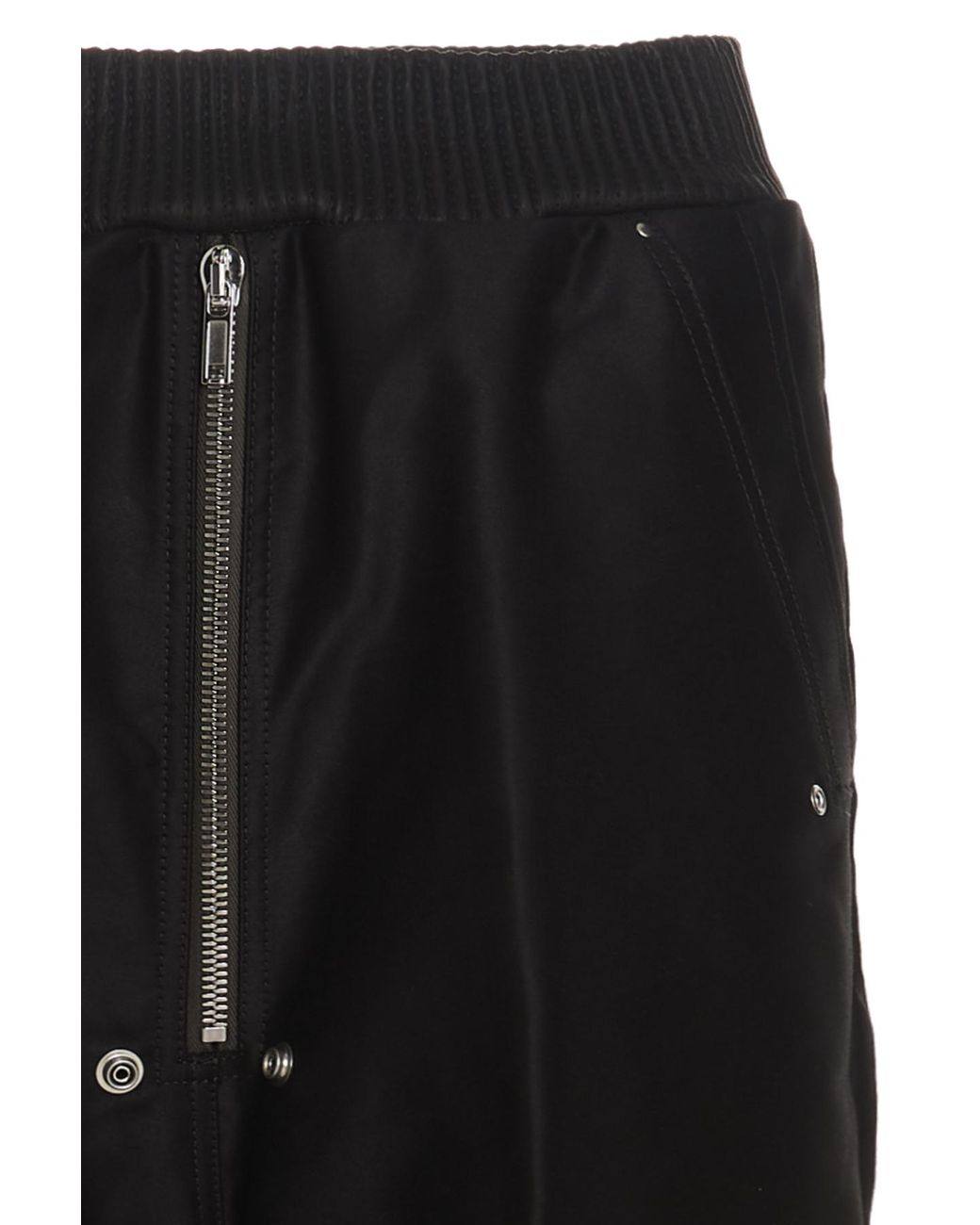 Rick Owens Black Geth Belas Wide-Leg Trousers for men