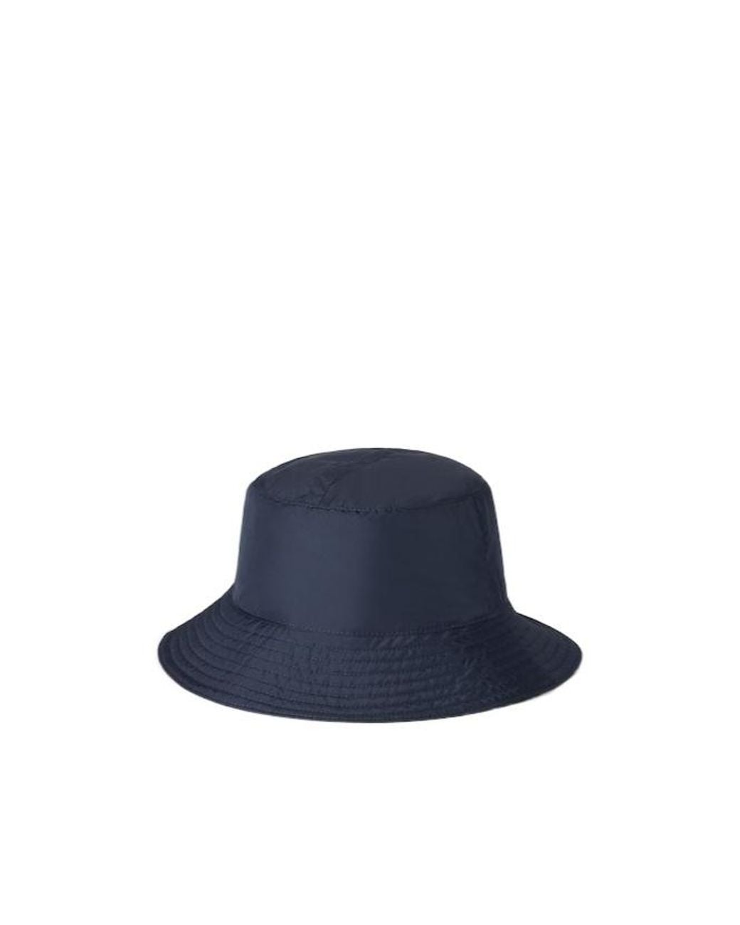 Gucci Blue Monogrammed Bucket Hat
