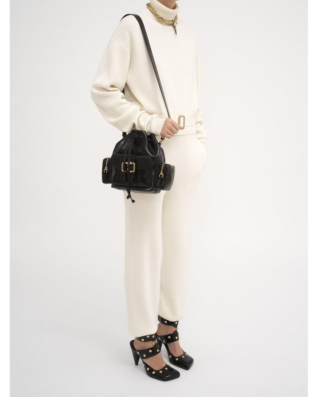 Chloé Black Chloé Camera Bucket Bag