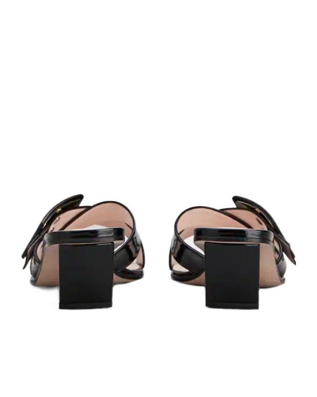 Roger Vivier Black Belle Vivier Mules