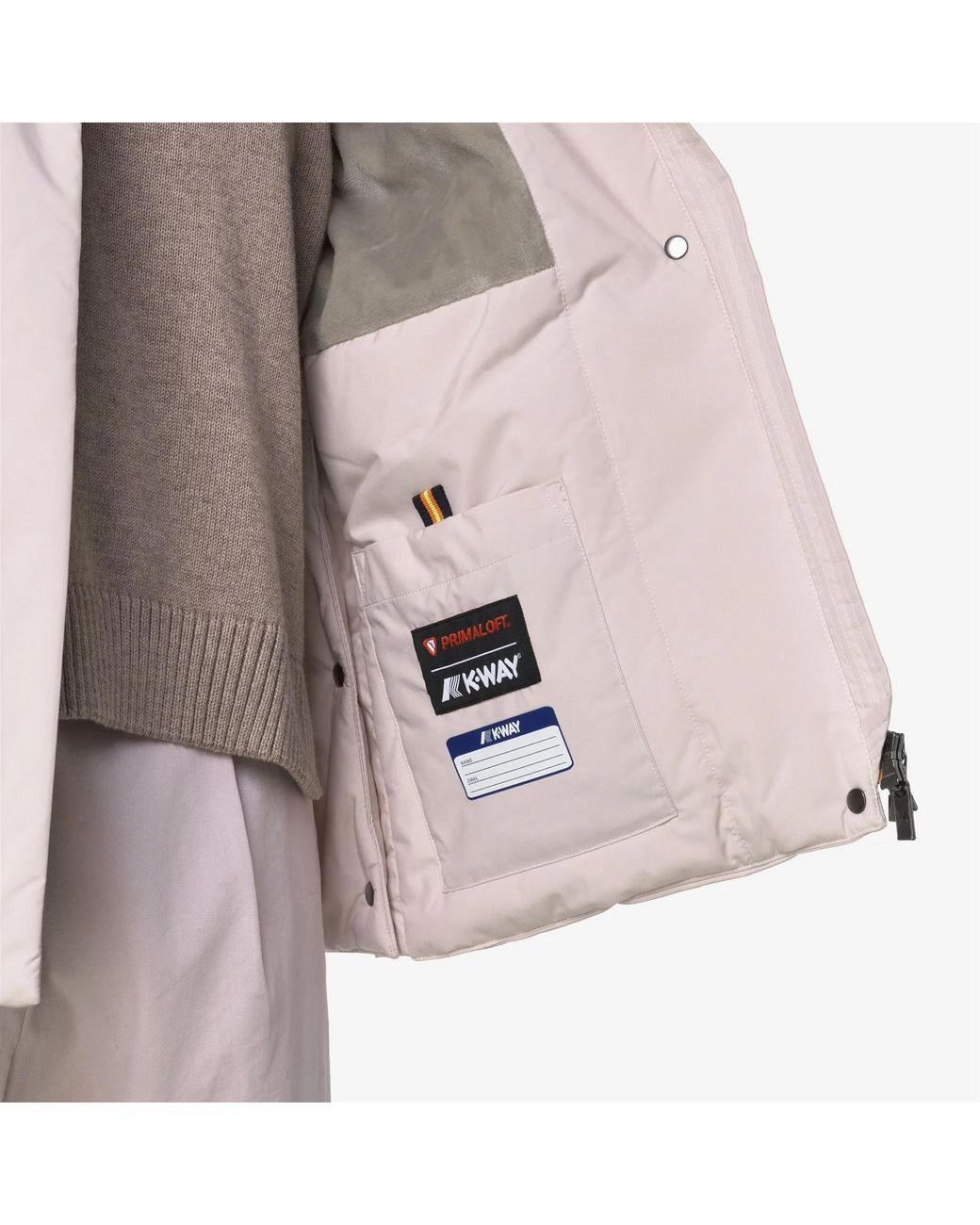 K-Way Pink Marlette Soft Touch Waterproof Jacket