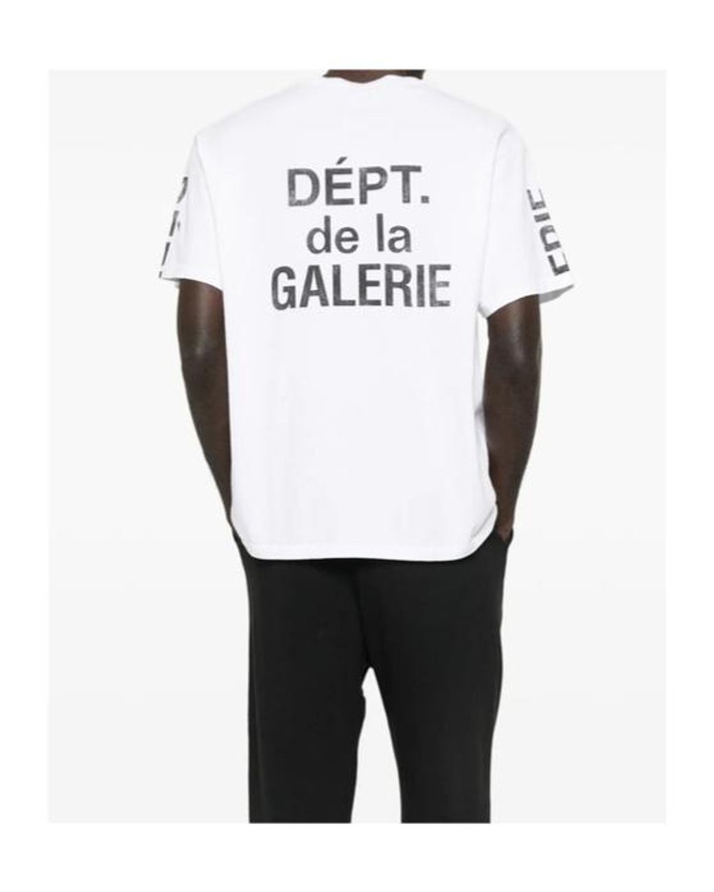 GALLERY DEPT. White French Collector Logo T-Shirt for men