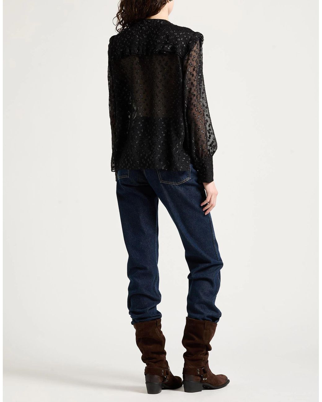 Isabel Marant Black Shirt Polyester