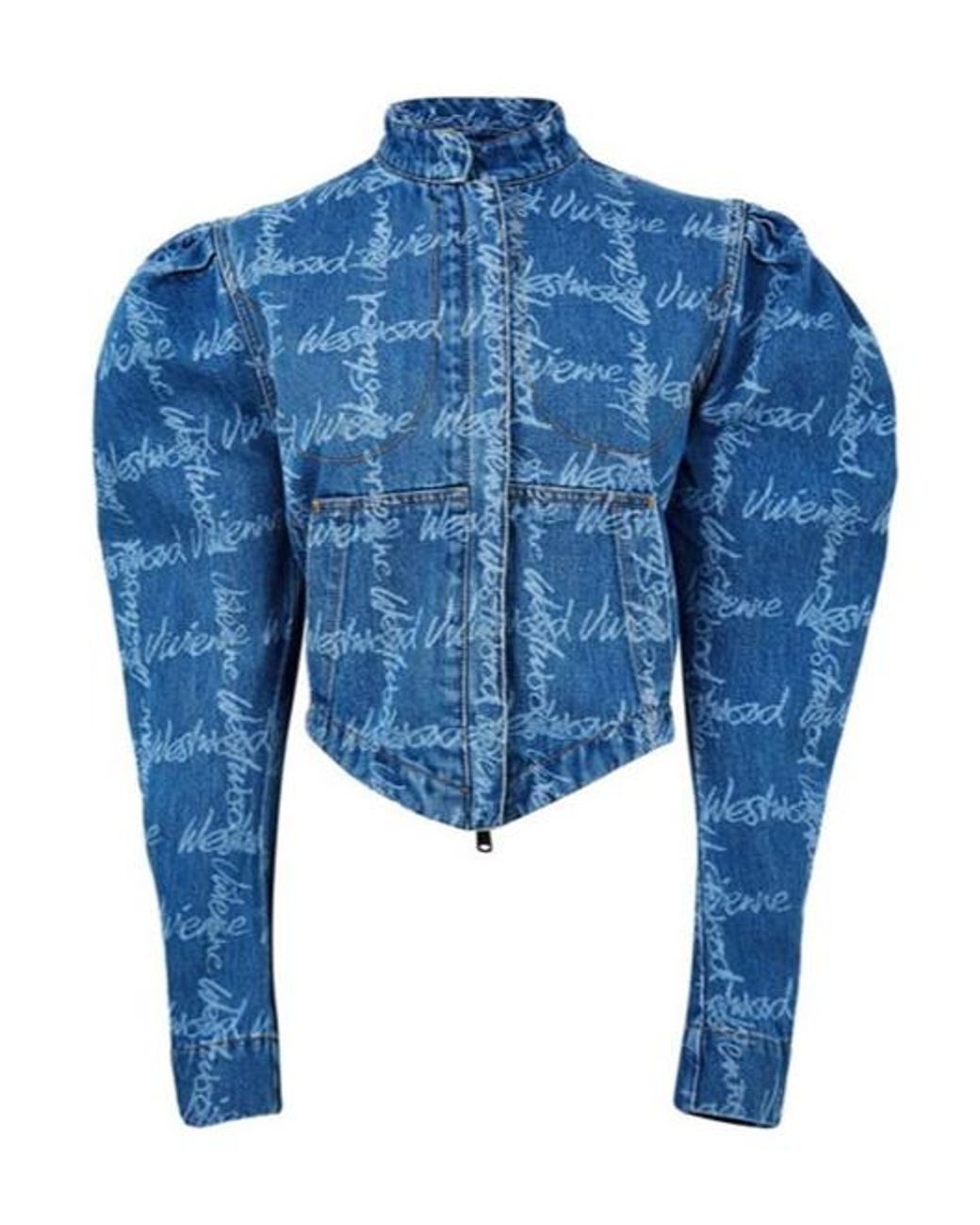 Vivienne Westwood Blue Filli Jacket