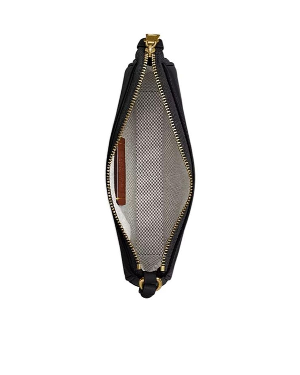 COACH Black Plaza 18 Shoulder Bag