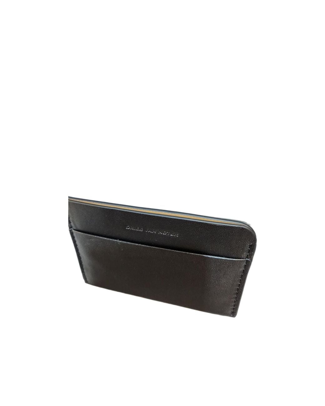 Dries Van Noten Black Multi-Card Slot Clamp for men