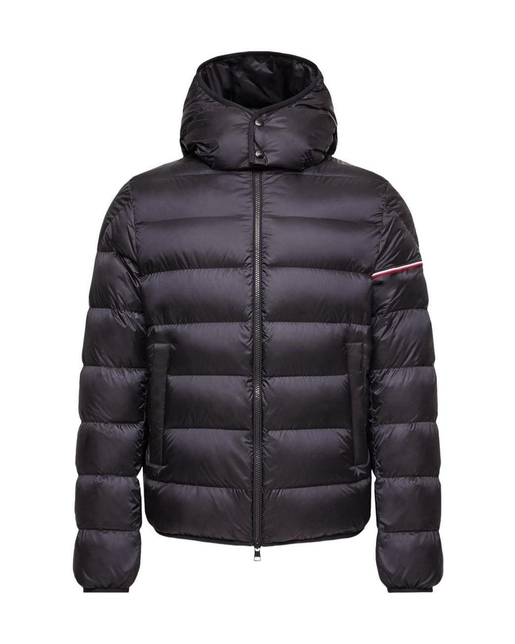 Moncler Black Ravenlock Hooded Padded Jacket for men
