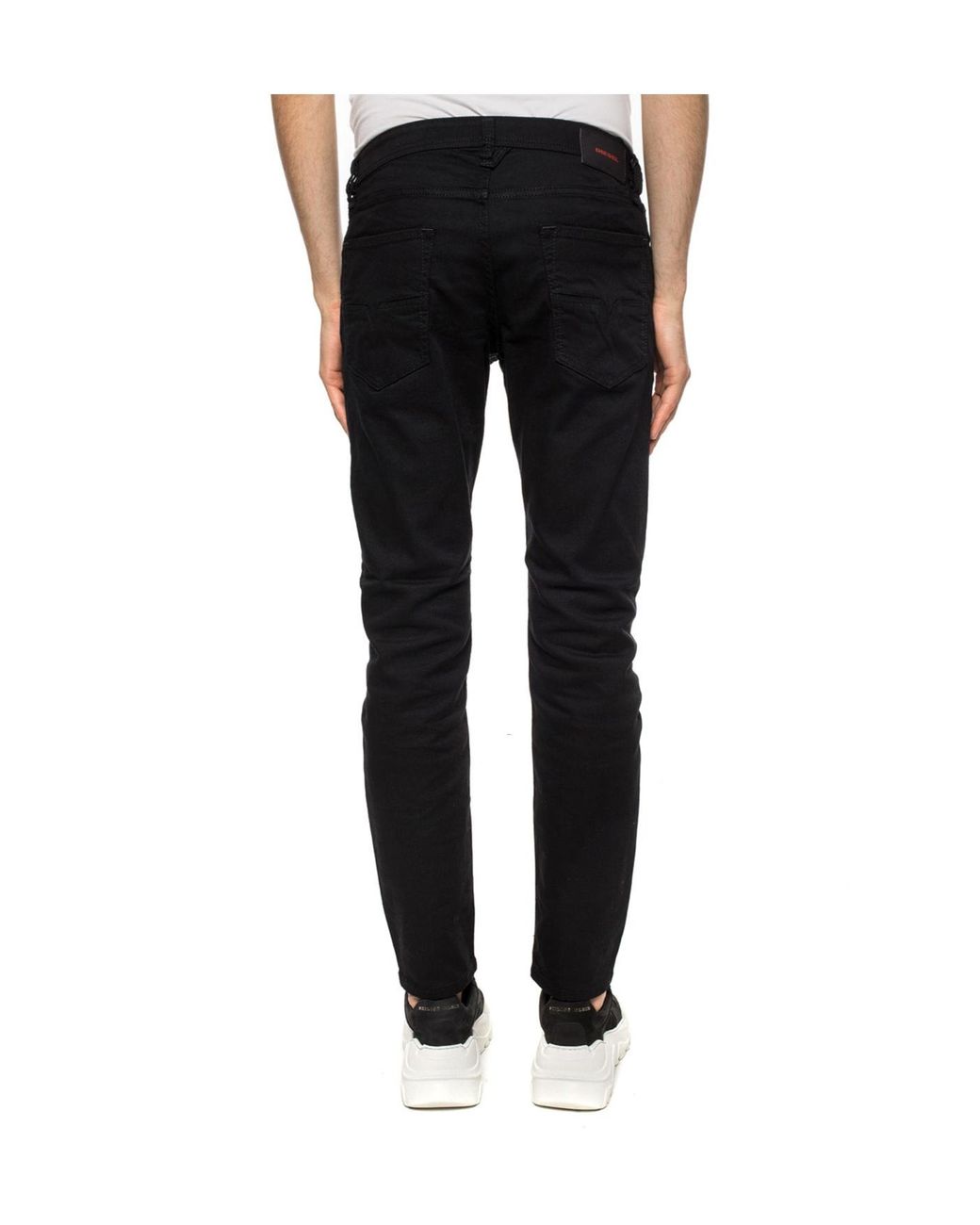 DIESEL Black 1986 Larkee Beex Tapered Jeans for men
