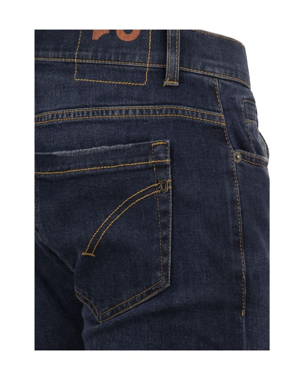 Dondup Blue George Skinny Jeans for men